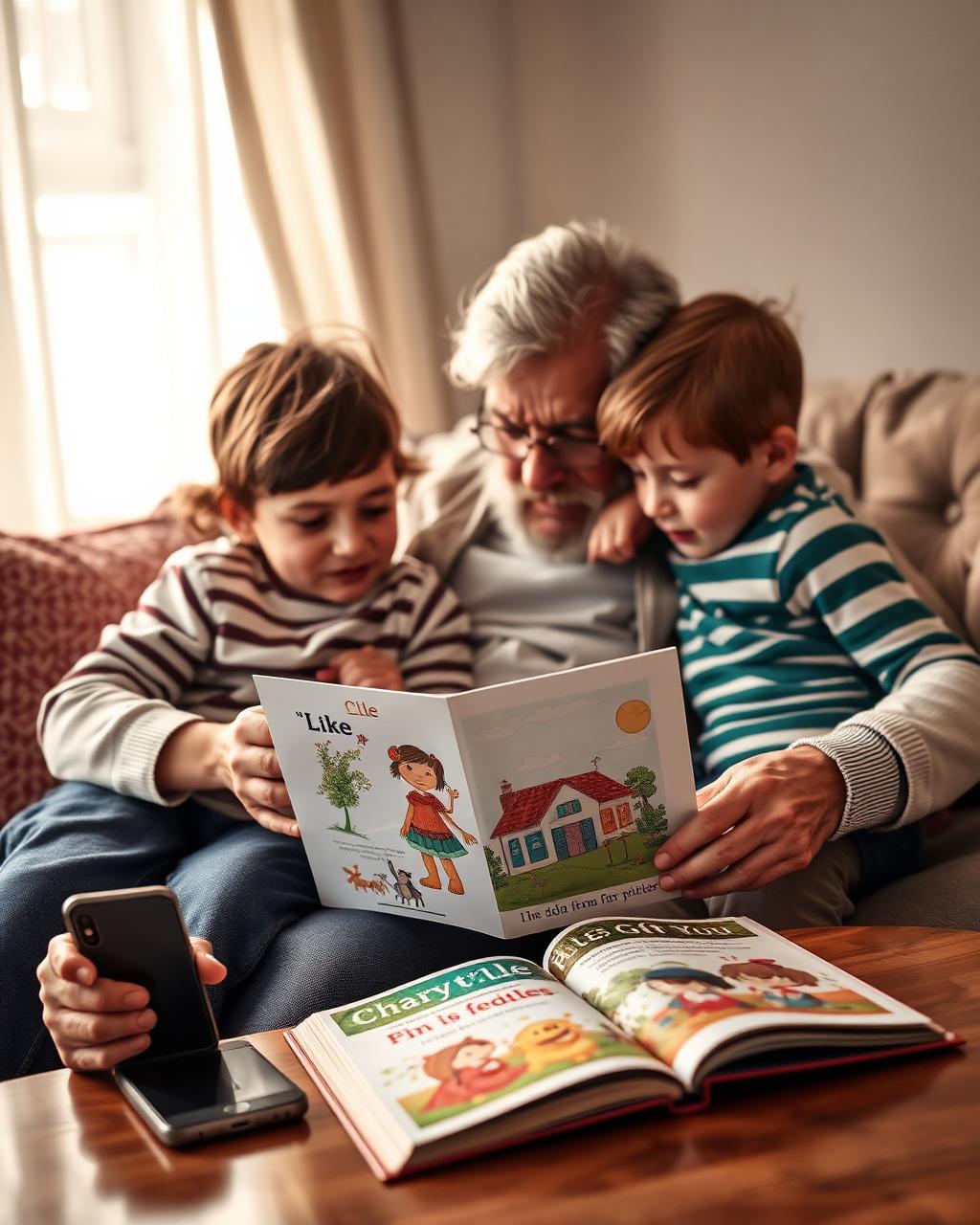 Cómo crear un libro ilustrado para tus nietos con ChatGPT